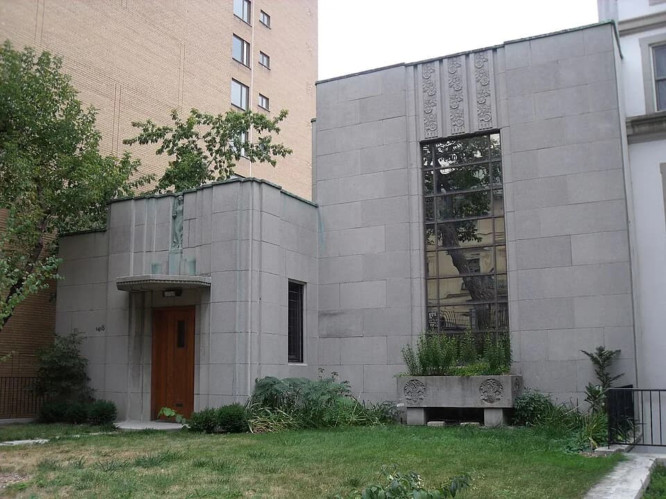 Pierre Trudeau - The Ernest Cormier House, 1418, Pine Avenue West, Montreal, Quebec, Canada.