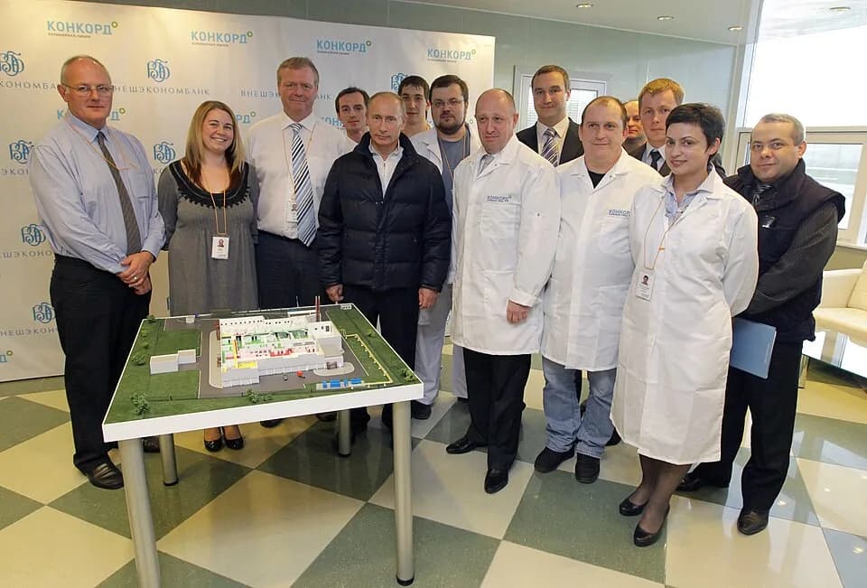 Yevgeny Prigozhin - Prime Minister Vladimir Putin looked over the factory's production chain and was shown new vending machines that accept cards. The factory's director, Yevgeny Prigozhin, remarked t