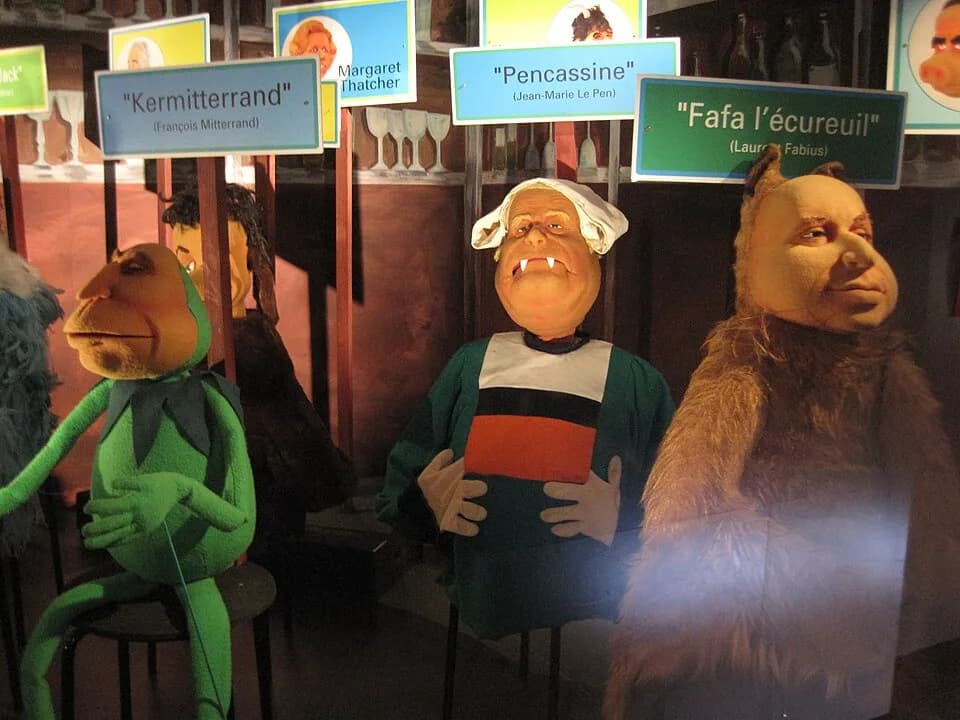 Jean-Marie Le Pen - Le Bébête show - Exposition de marionnettes de la citadelle de Besançon