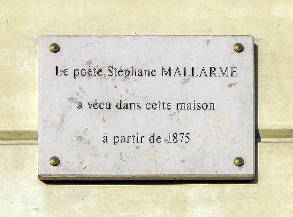 Stéphane Mallarmé - Building where lived Stephane Mallarmé, 89, rue de Rome, Paris