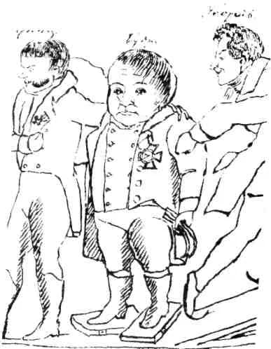 Jean-Paul Marat - Sketching of David de Boudry (Marat's brother) among his Tskoïe Selo Imperial Gymnasium's colleagues