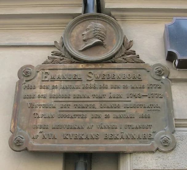 Emmanuel Swedenborg - Hornsgatan 43. Emanuel Swedenborg was born in this block. Södermalm, Stockholm, Sweden.
Emanuel Swedenborg född den 29 januari 1688, död den 29 mars 1772 egde och bebodde denna