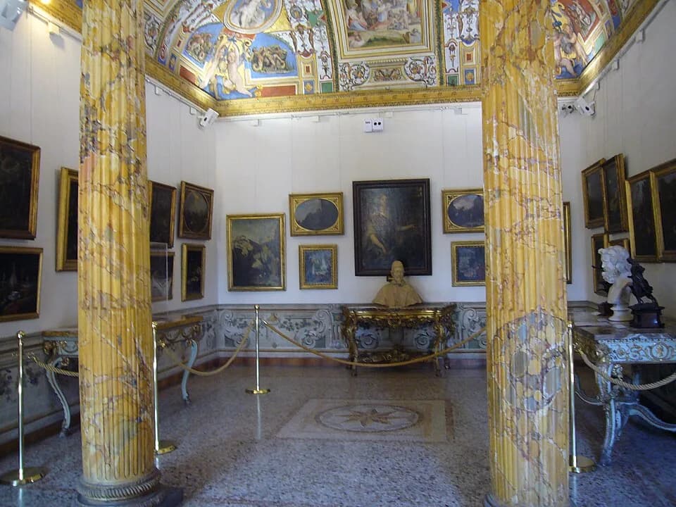 Christina of Sweden - Roma, Palazzo Corsini alla Lungara, la stanza che fu la camera da letto di Cristina di Svezia