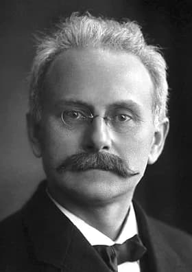 Johannes Stark - Portrait of Johannes Stark, Nobel Prize in Physics winner from 1919.