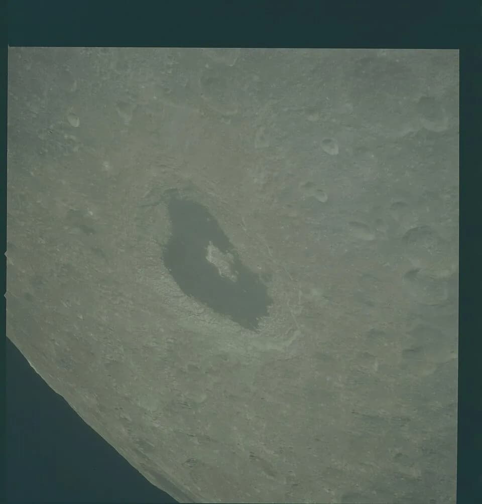 Johannes Stark - Apollo 13 Hasselblad image from film magazine 60/L - LM Extraction, Trans-Lunar Coast