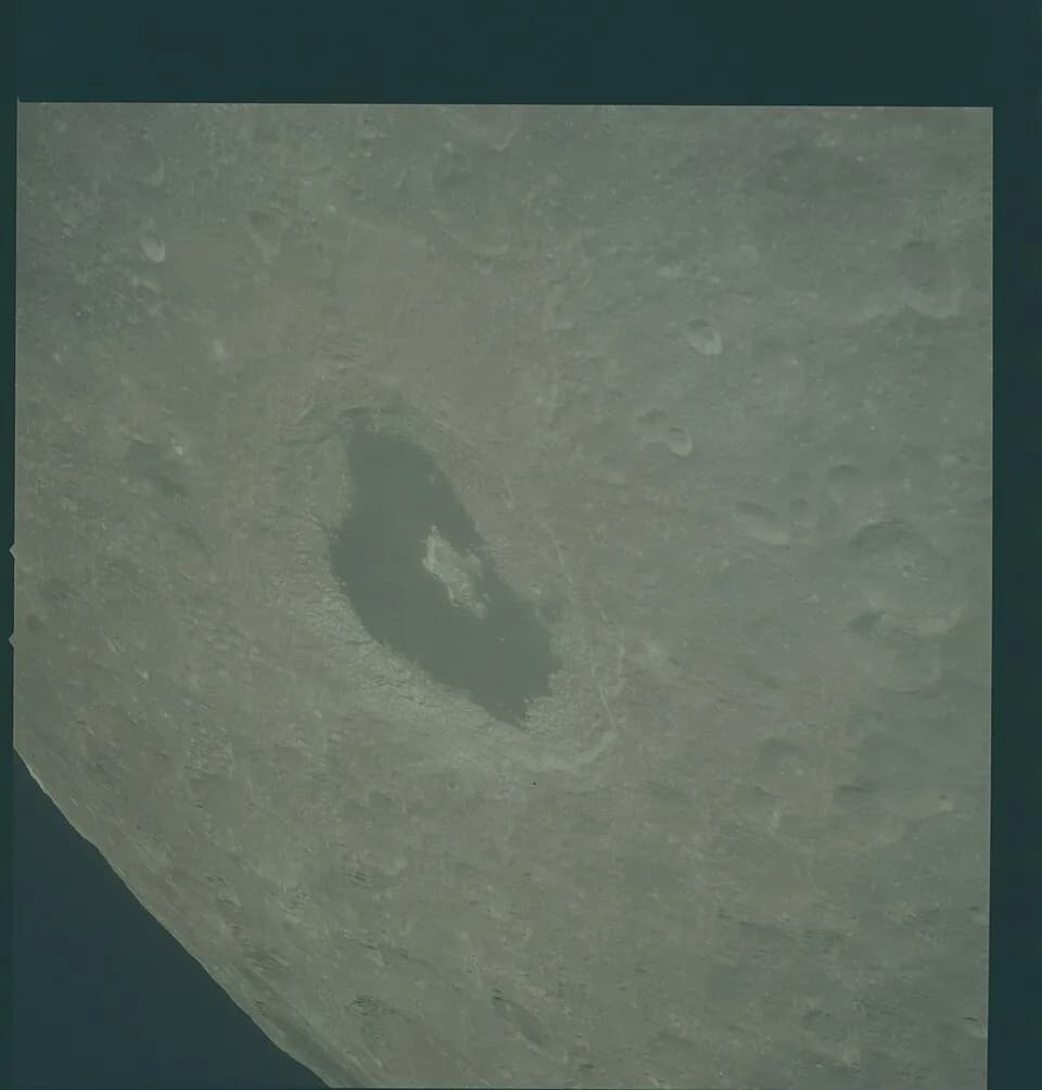 Johannes Stark - Apollo 13 Hasselblad image from film magazine 60/L - LM Extraction, Trans-Lunar Coast