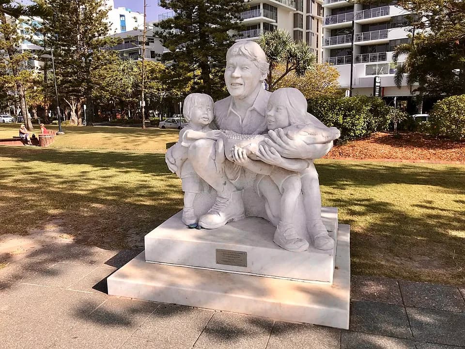 Steve Irwin - Steve Irwin Memorial, Mooloolaba, Queensland