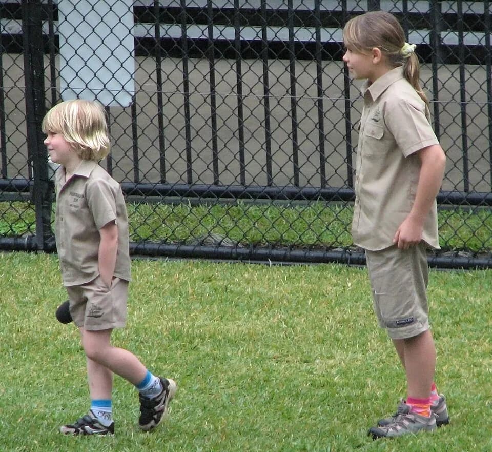 Steve Irwin - Australia Zoo Bob and Bindi