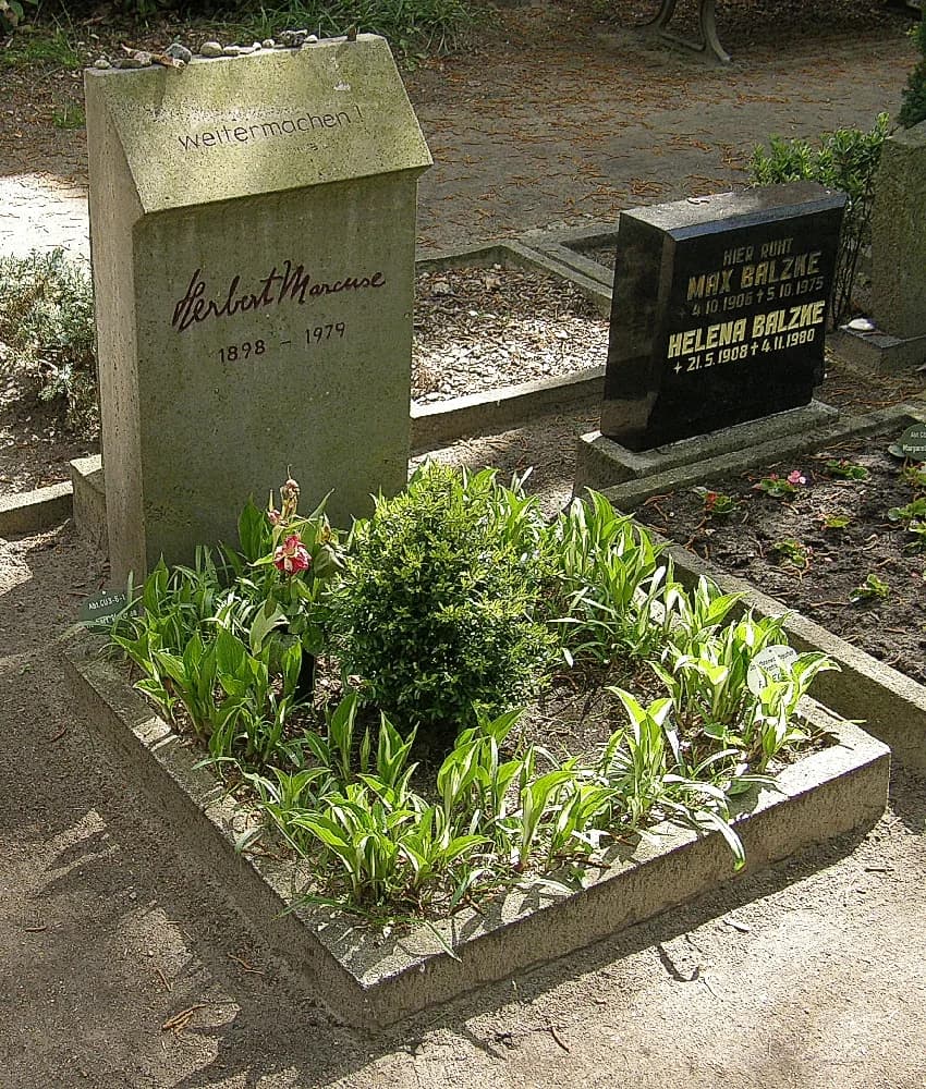 Herbert Marcuse - Herbert Marcuse grave, today at Dorotheenstädtischer Friedhof, Berlin