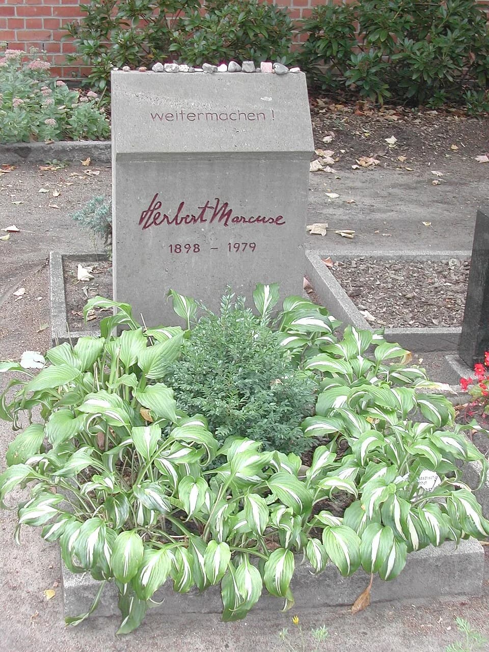 Herbert Marcuse - Tomba di Herbert Marcuse al Dorotheenstädtischer Friedhof