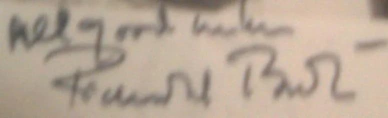 Richard Burton - Autograph of Richard Burton