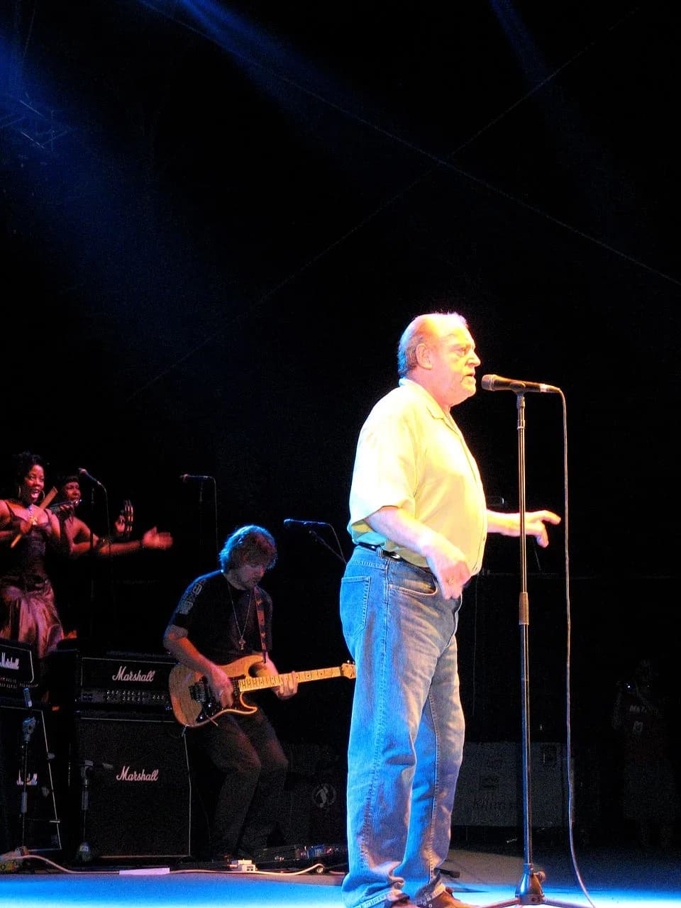 Joe Cocker - Joe Cock performing in Amfi Hagilboa, Israel.