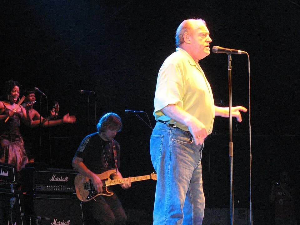 Joe Cocker - Joe Cock performing in Amfi Hagilboa, Israel.