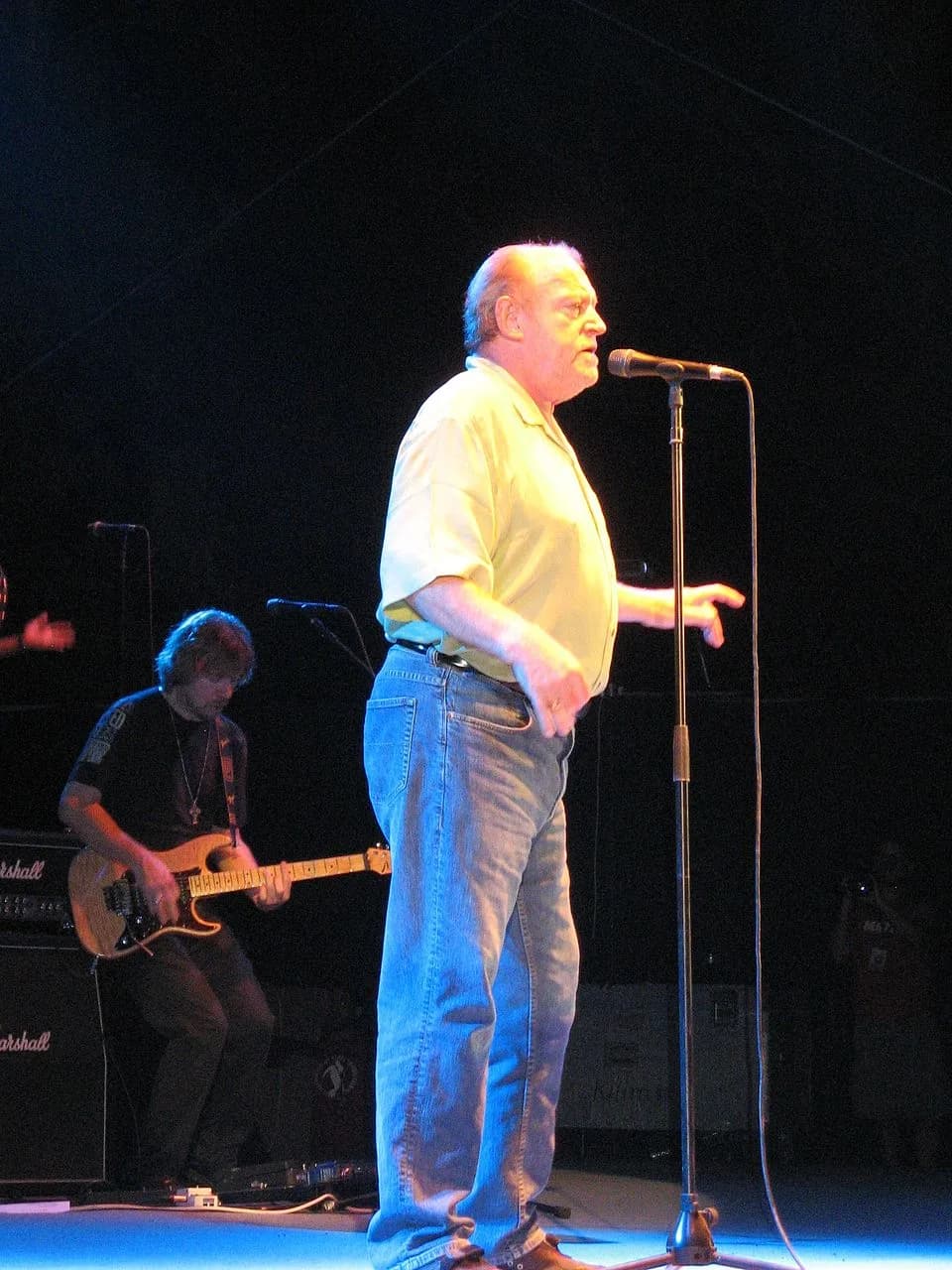 Joe Cocker - Joe Cock performing in Amfi Hagilboa, Israel.