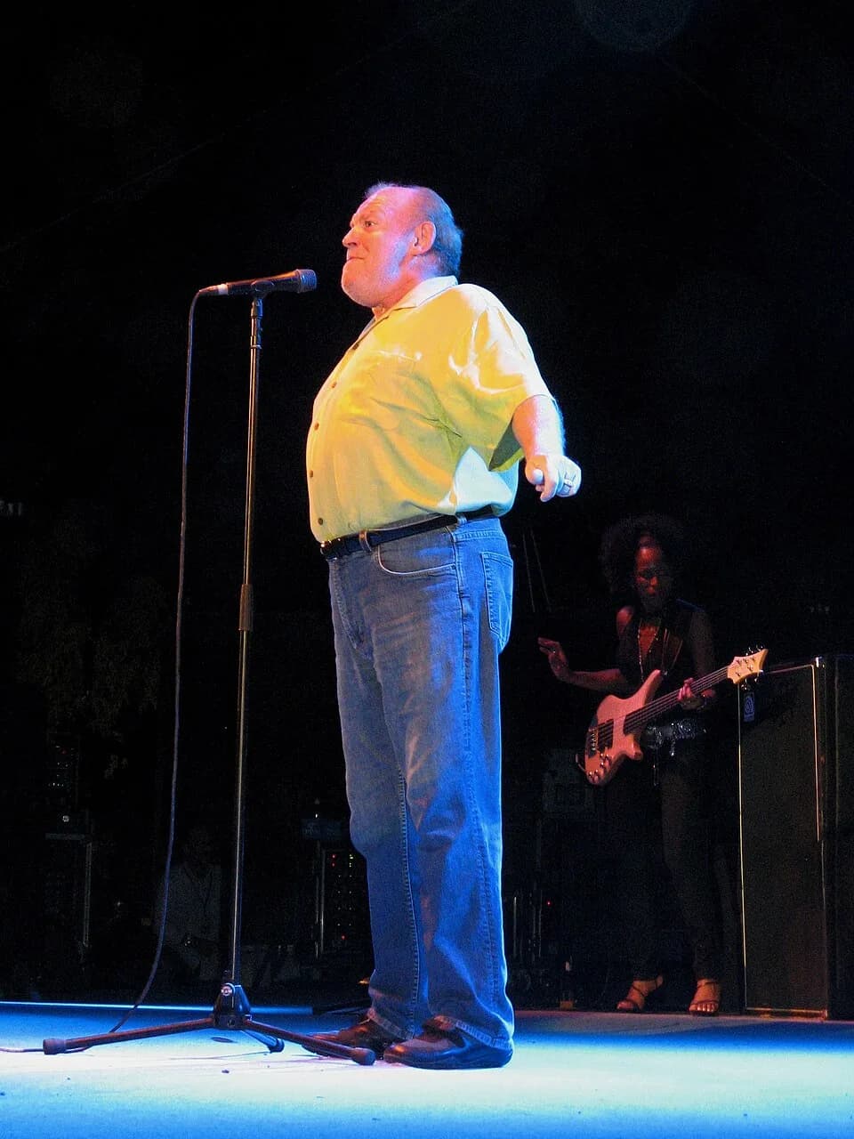 Joe Cocker - Joe Cock performing in Amfi Hagilboa, Israel.