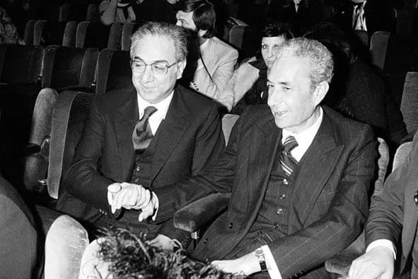 Francesco Cossiga - Aldo Moro con Francesco Cossiga