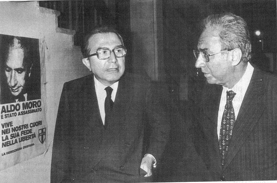 Francesco Cossiga - Giulio Andreotti e Francesco Cossiga