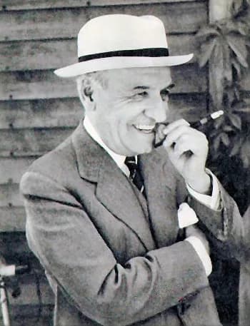 José Ortega y Gasset - Ortega y Gasset en una fotografía tomada en Aspen (Estados Unidos) en 1948.
