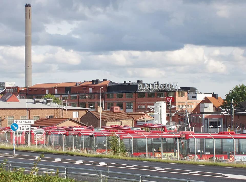 Gustaf Dalén - Dalénum industriområde på södra Lidingö.