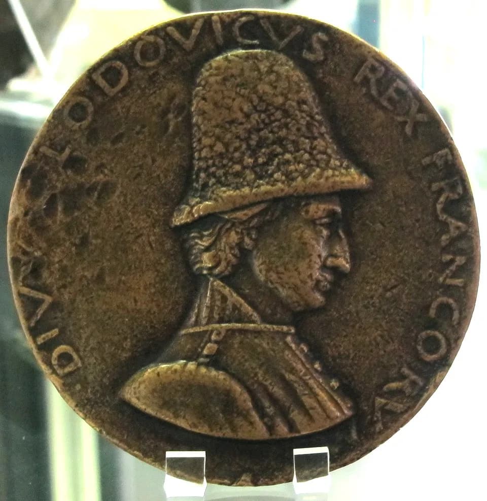 Louis XI of France - Francesco laurana, medaglia di luigi xi, provenza, 1465 ca.