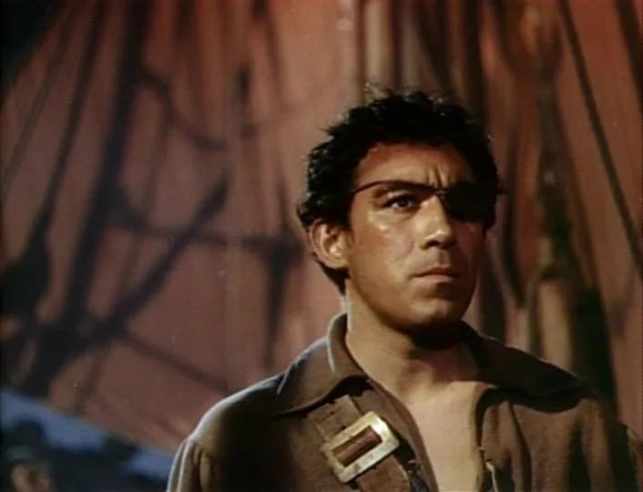 Anthony Quinn - Anthony Quinn in a screenshot from the trailer for the film The Black Swan.