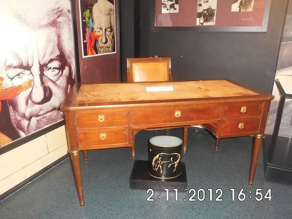 Jean Gabin - Musée Jean Gabin de Mériel, bureau de Jean Gabin