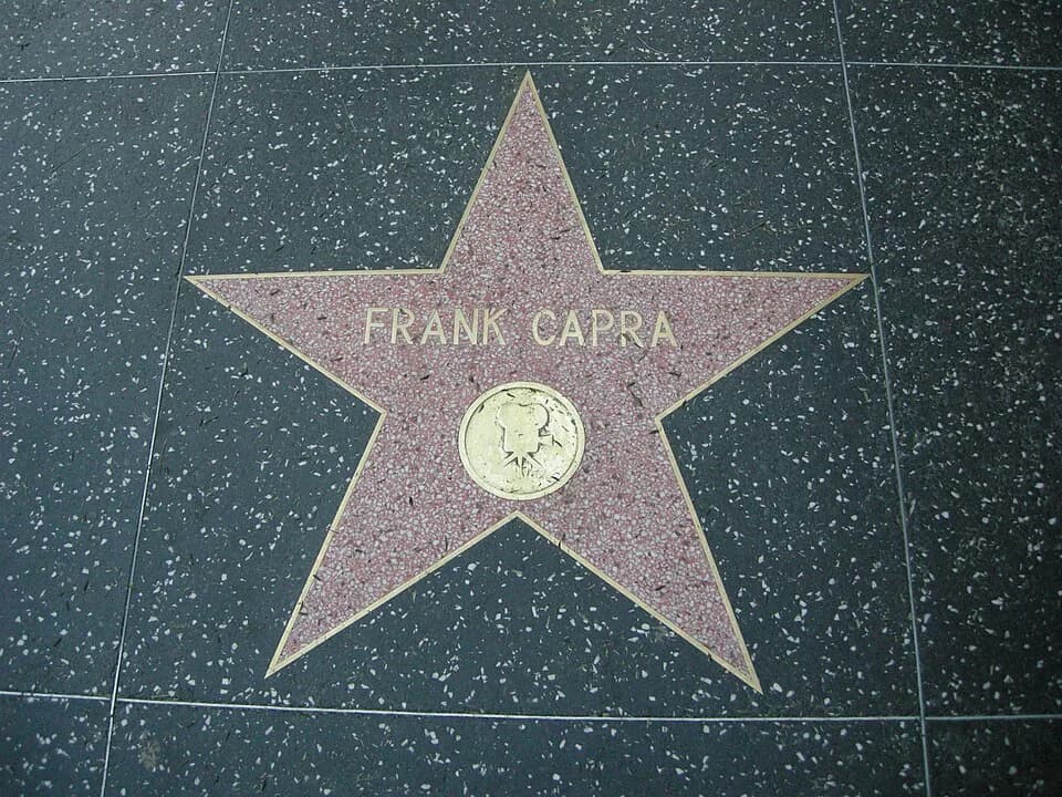 Frank Capra - Walk of fame, frank capra