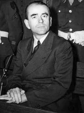 Albert Speer - Albert Speer, Minister of Production, at the Nuremberg War Crimes Trials.
Donor: Robert Jackson.
Subjects (ARC): Nuremberg Trial of Major German War Criminals, * Nuremberg, Germany, 194