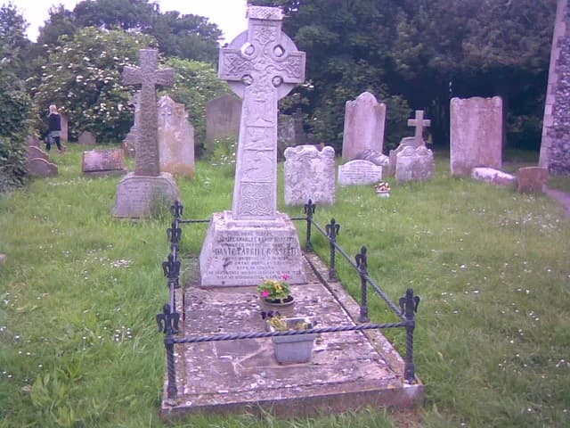 Dante Gabriel Rossetti - The Grave of Dante Gabriel Rossetti, All Saints Church, Birchington Dante Gabriel Rossetti was an English poet, illustrator, painter and scholar who died in Birchington in 188