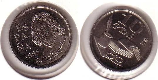 Francisco Quevedo - 10 pesetas. Quevedo