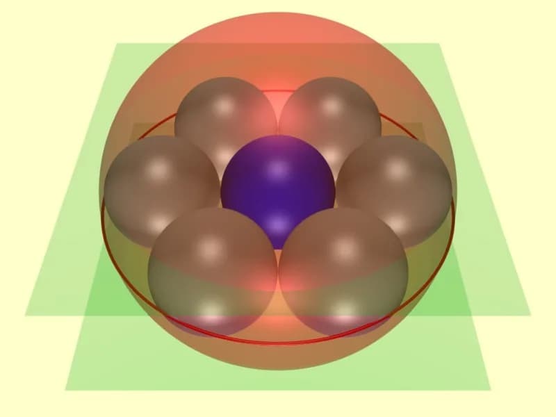 Frederick Soddy - Still frame from Image:Hexlet_annular_opt.gif.
