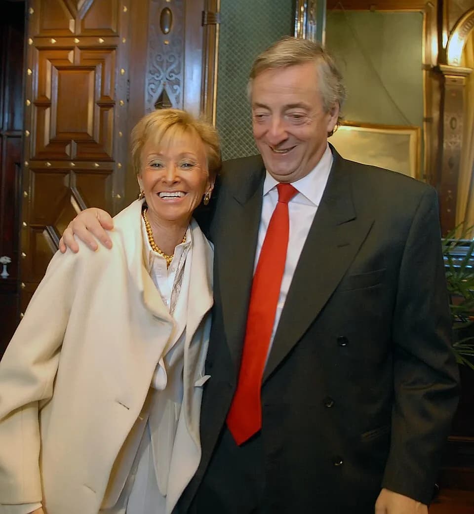 Néstor Kirchner - María Teresa Fernández de la Vega y Kirchner