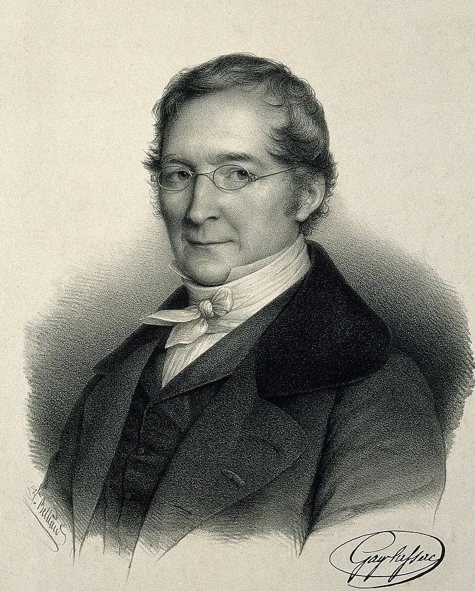 Joseph Louis Gay-Lussac - Portrait of Joseph Louis Gay-Lussac, French physicist and chemist