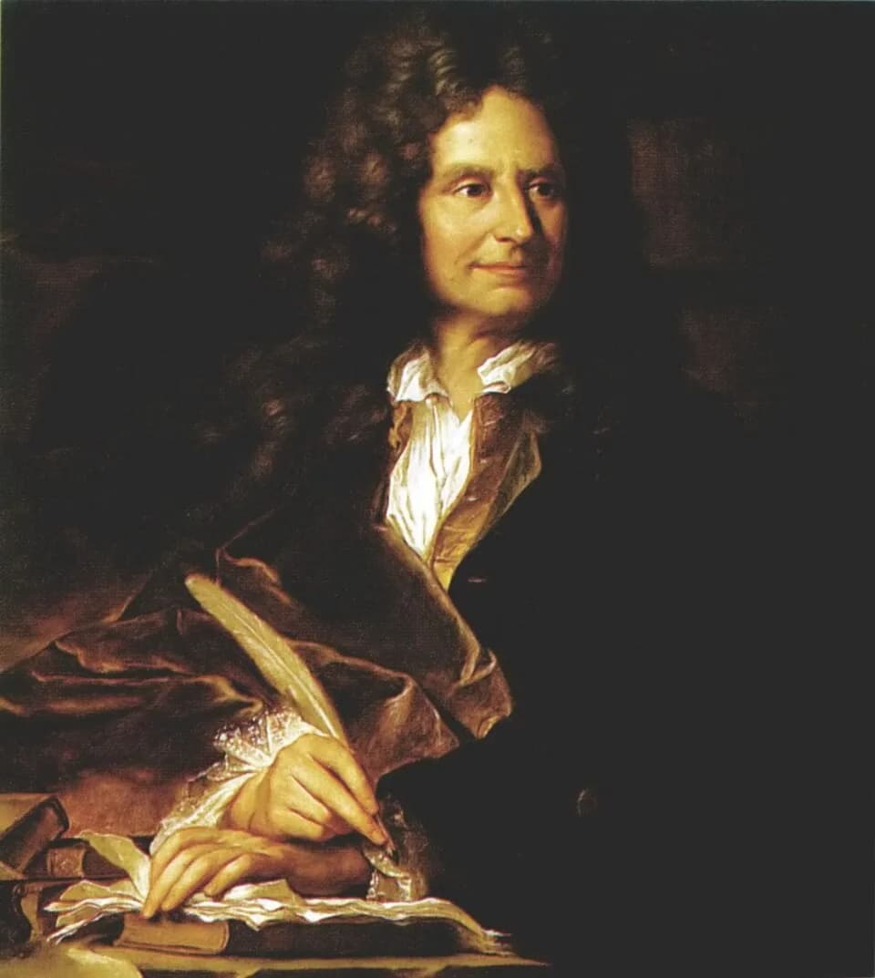 Nicolas Boileau-Despréaux - Portrait of Nicolas Boileau-Despréaux (1636-1711)