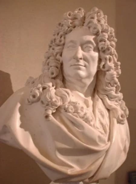 Nicolas Boileau-Despréaux - Buste de fr:Nicolas Boileau par fr:François Girardon, marbre, photo personnelle

Lieu: fr:musée du Louvre (MR 2181)