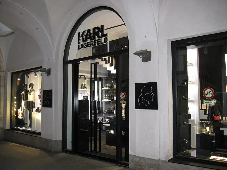 Karl Lagerfeld - Lagerfeld Shop, München 2014
