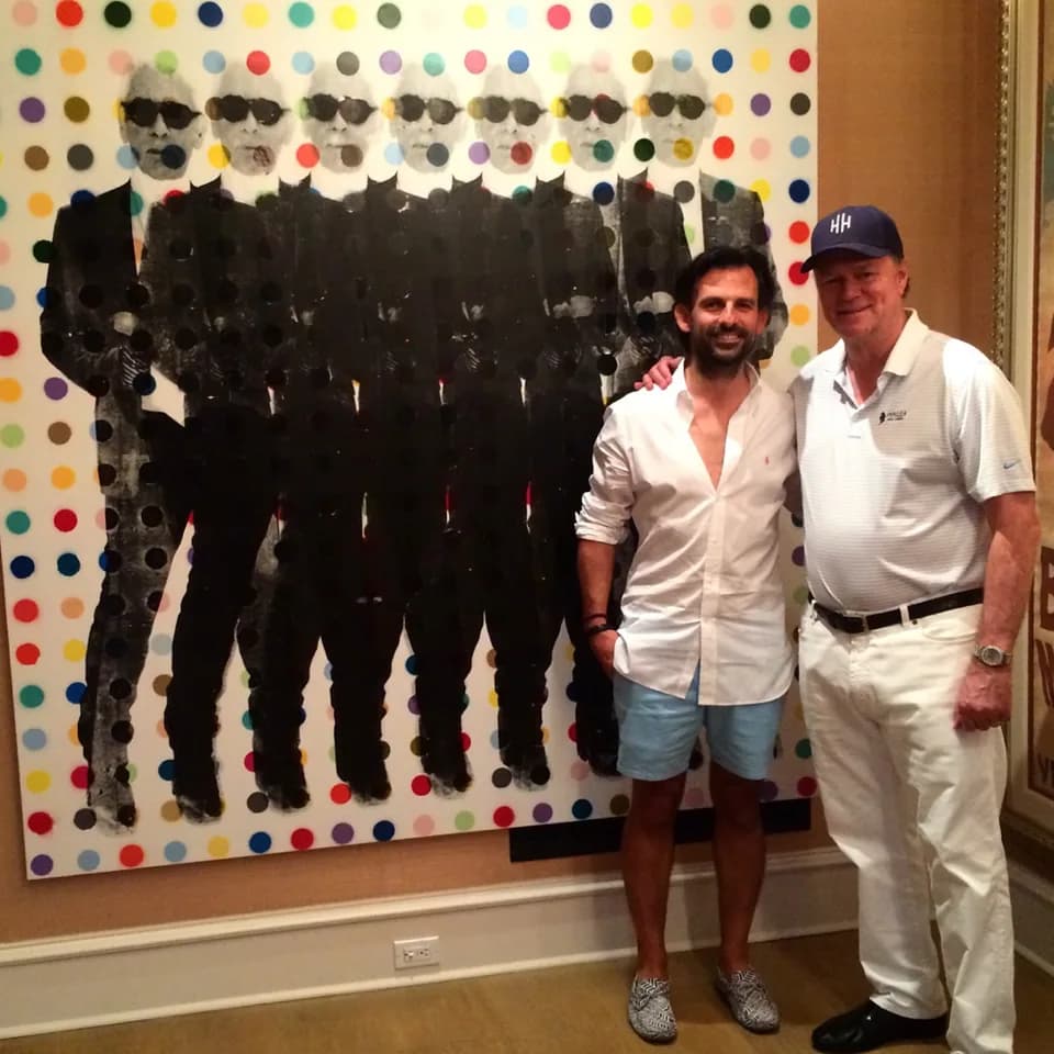 Karl Lagerfeld - Niclas Castello and Rick Hilton