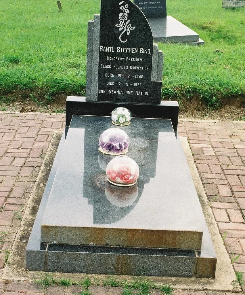 Steve Biko - Steven Bantu Biko's Grave in King Williams Town, South Africa.