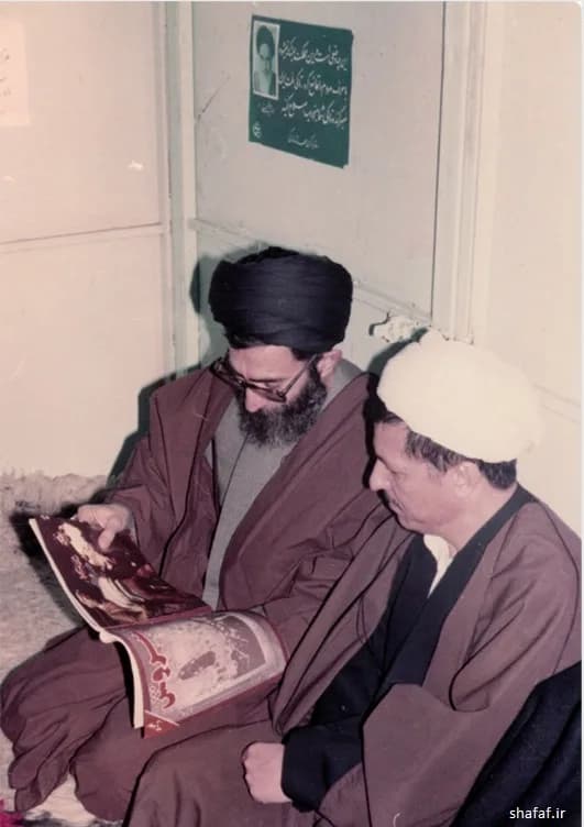 Akbar Hashemi Rafsanjani - Akbar Hashemi Rafsanjani and Ali Khamenei
