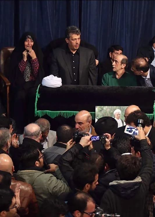 Akbar Hashemi Rafsanjani - Farewell ceremony with Akbar Hashemi Rafsanjani