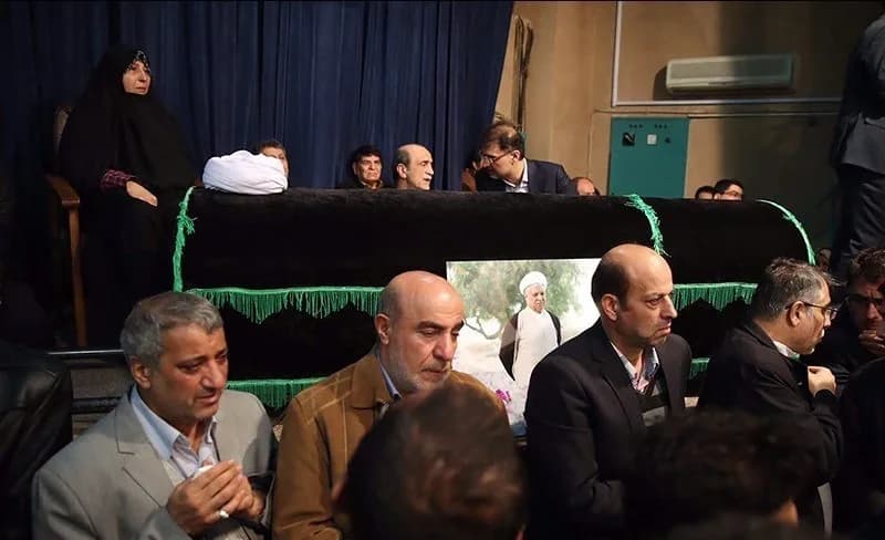 Akbar Hashemi Rafsanjani - Farewell ceremony with Akbar Hashemi Rafsanjani