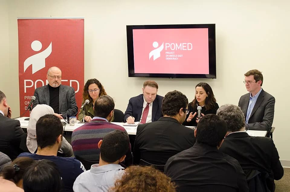 Jamal Khashoggi - Mohammed bin Salman's Saudi Arabia: A Deeper Look
Saudi journalist, Global Opinions columnist for the Washington Post, and former editor-in-chief of Al-Arab News Channel Jamal Khash