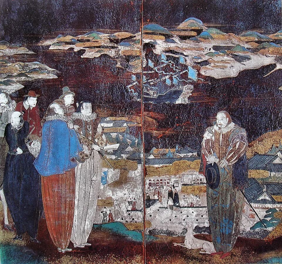 Arnold J. Toynbee - Japanese Christians In Portuguese Costume, 16-17th Century
