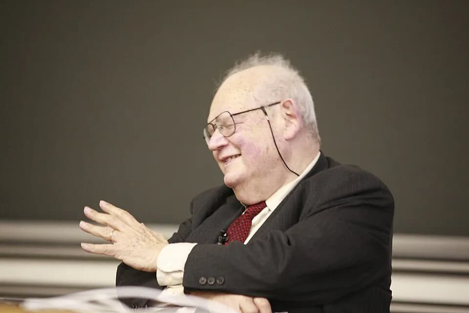 Benoit Mandelbrot - Benoît Mandelbrot at the EPFL, on the 14h of March 2007