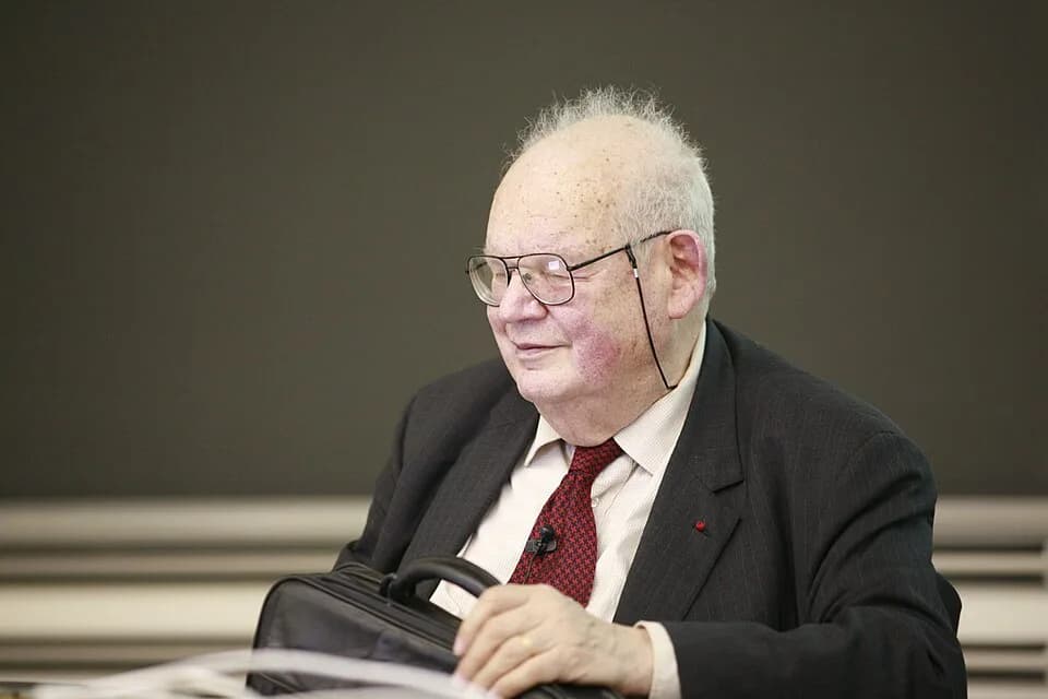 Benoit Mandelbrot - Benoît Mandelbrot at the EPFL, on the 14h of March 2007