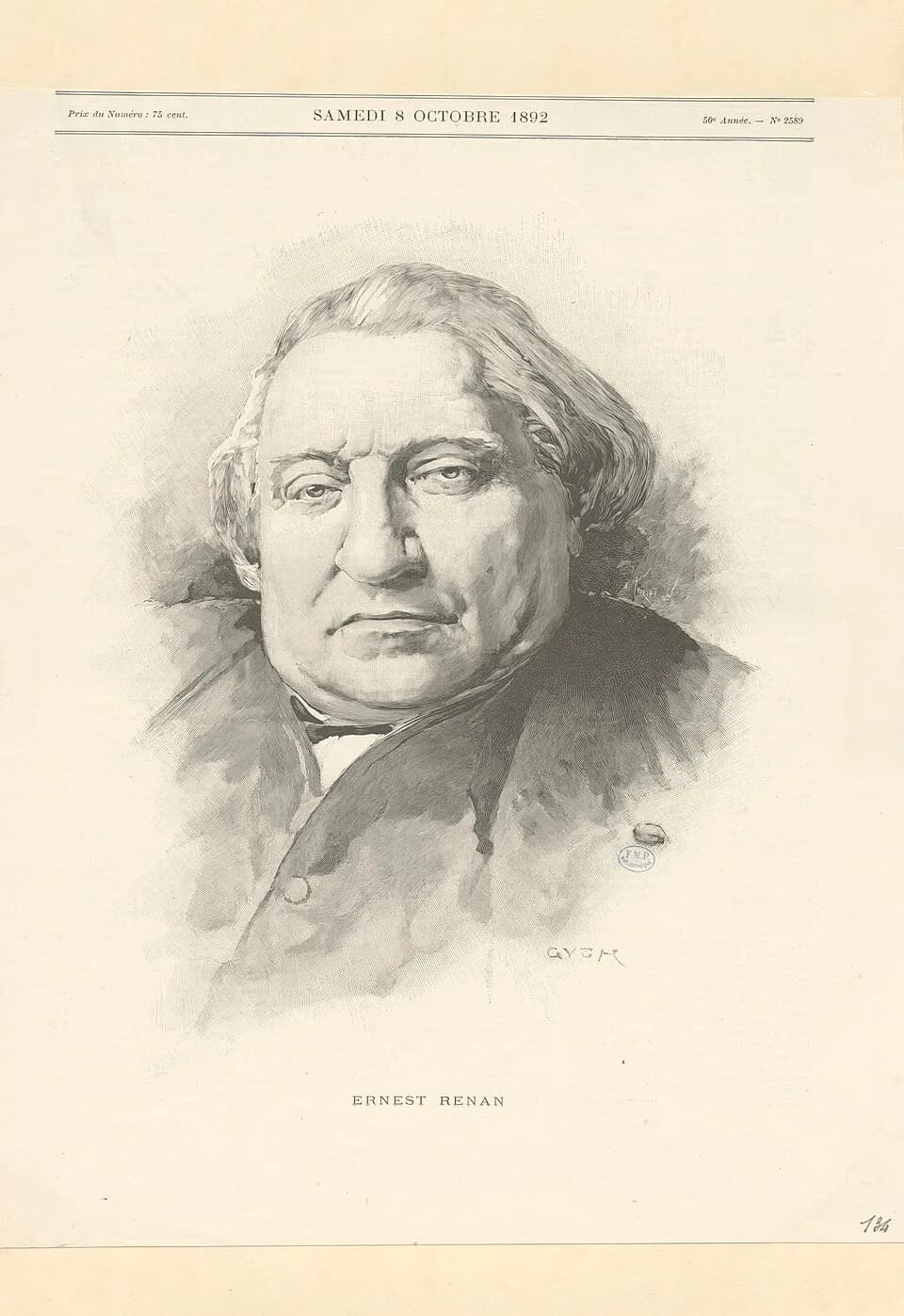 Ernest Renan - Depicted person: RENAN (Ernest)
.mw-parser-output .messagebox{margin:4px 0;width:auto;border-collapse:collapse;border:2px solid var(--border-color-progressive,#6485d1);background