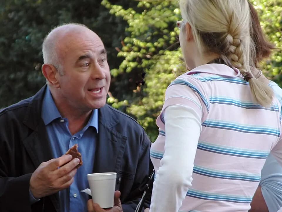 Bob Hoskins - Bob Hoskins on the set of Ruby Blue
