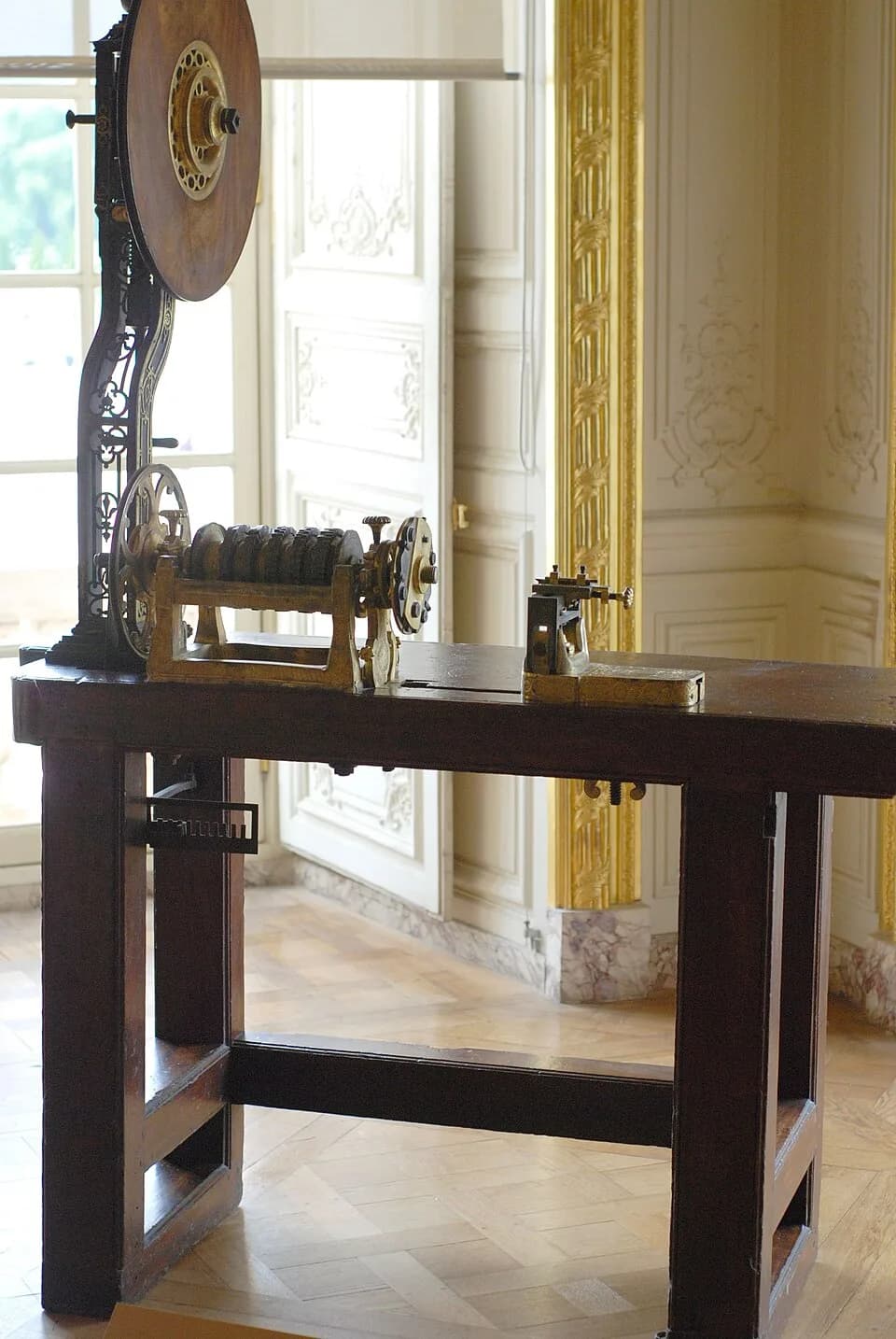 Charles X of France - Lathe of comte d'Artois (brother of Louis XVI of France, in future - king Charles X of France), made by Antoine Wolff in 1773; aknownledged as "National Treasure"; get in 2006 th