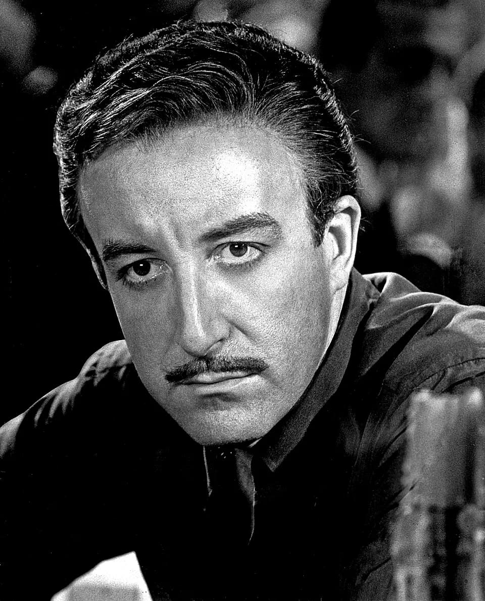 Vittorio De Sica - Press photo of Peter Sellers from the film "After the Fox" (1966). Front and back of photo uploaded and shows no copyright notice.