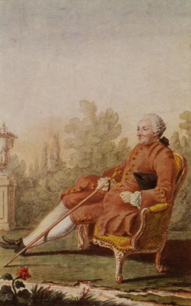 Baron d'Holbach - Portrait of Baron d'Holbach (1723-1789)